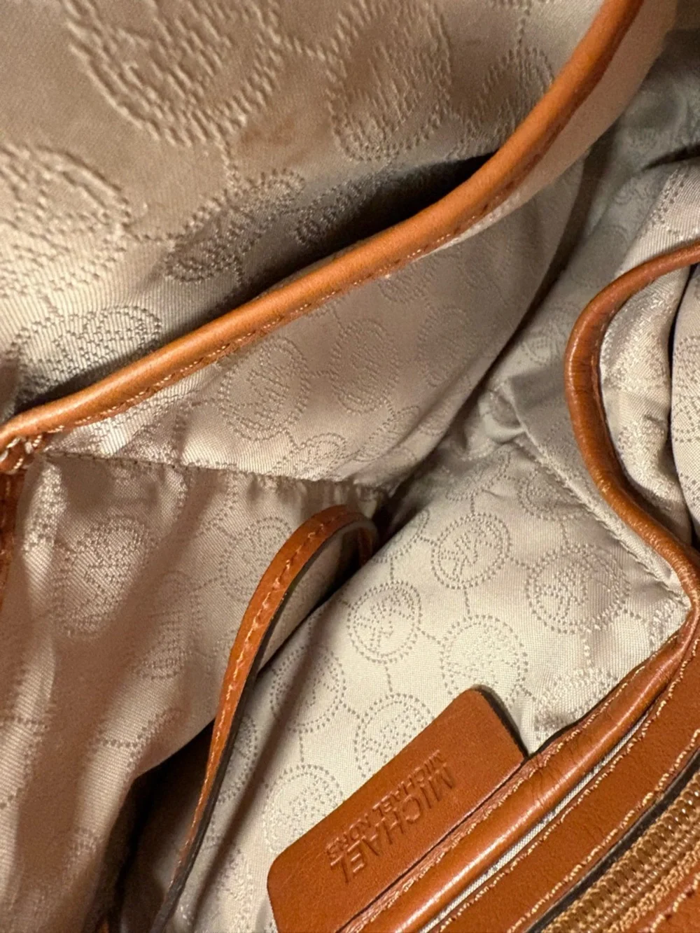 Michael Kors Brown & Tan Crossbody Bag - Picture 7 of 10